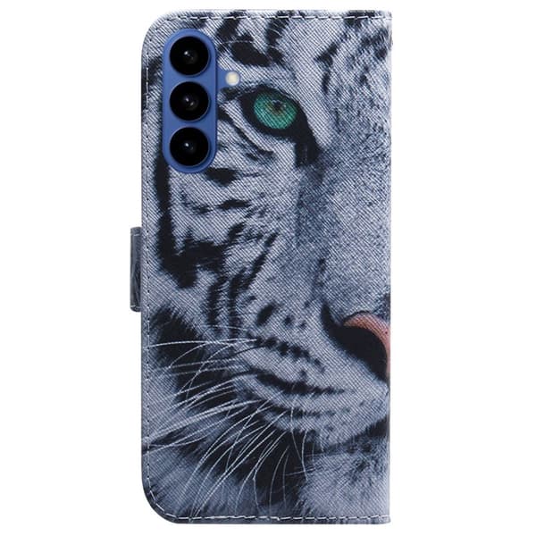 Plånboksfodral för Samsung Galaxy S26 Plus Mönstertryck Konstläder - Tiger