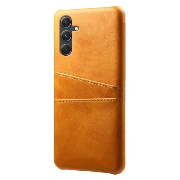 Shockproof Mobilskal till Samsung Galaxy A55 5G PU Läder + Plast - Orange