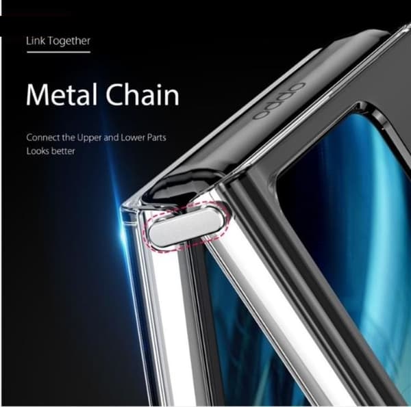 Dux Ducis Mobilskal till Oppo Find N2 Flip Clin - Clear
