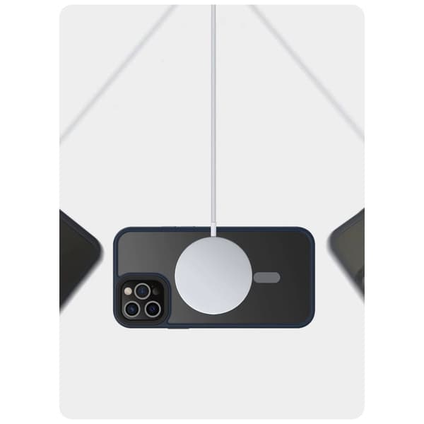 Tech-Protect Magmat Magsafe Skal iPhone 12/12 Pro - Mat Sort Black