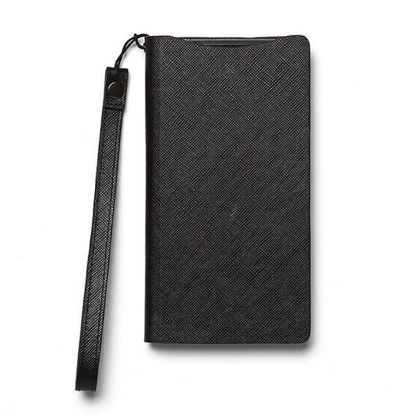 Zenus Minimal Diary Väska till Sony Xperia Z2 - Svart Black