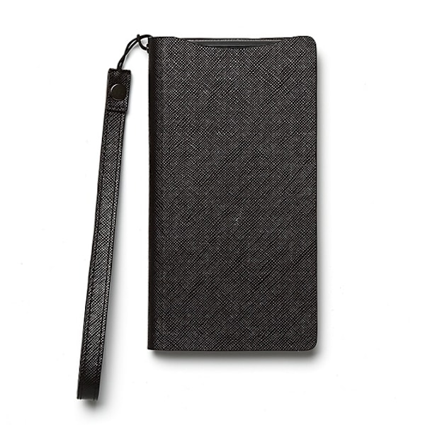 Zenus Minimal Diary Väska till Sony Xperia Z2 - Svart Svart