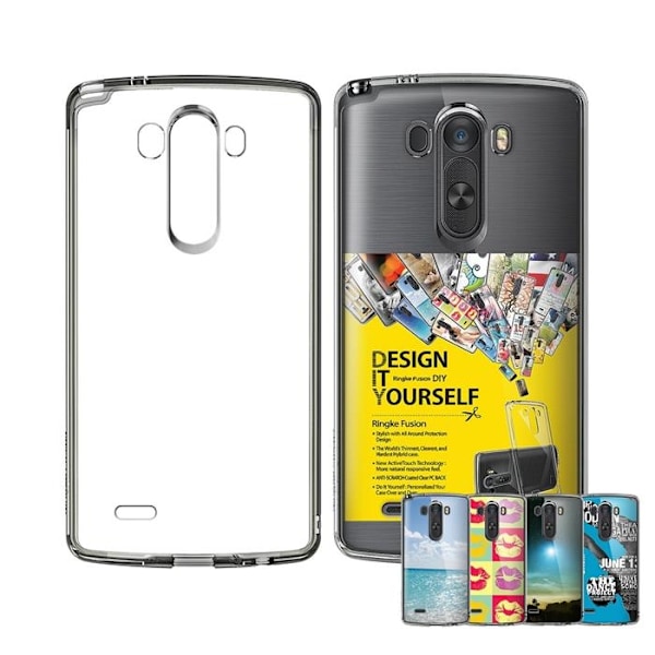 Ringke FUSION Skal till LG G3 D855 (Smoke Svart) Svart