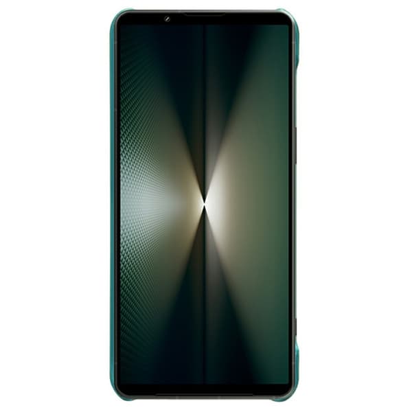 Mobilskal till Sony Xperia 1 VII Calfskin Texture PU-Läder - Grön Grön