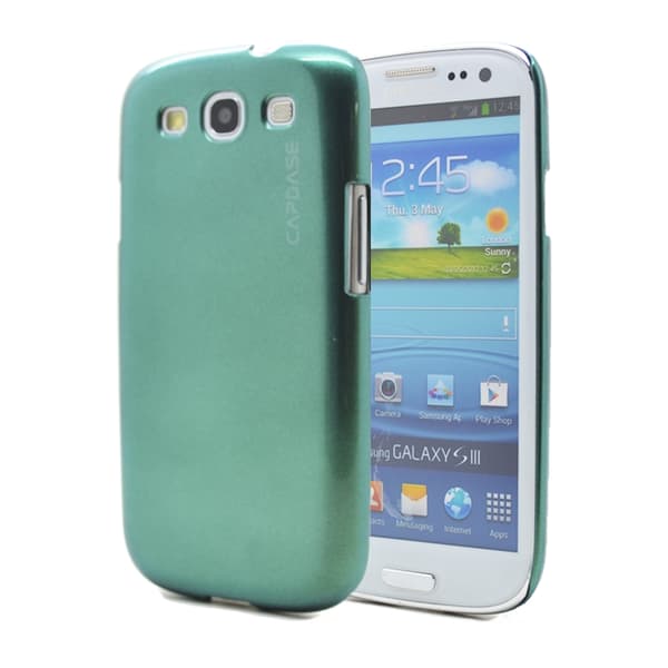 CAPDASE Karapace Samsung Galaxy S3 i9300:lle (vihreä) + näytönsuoja Green