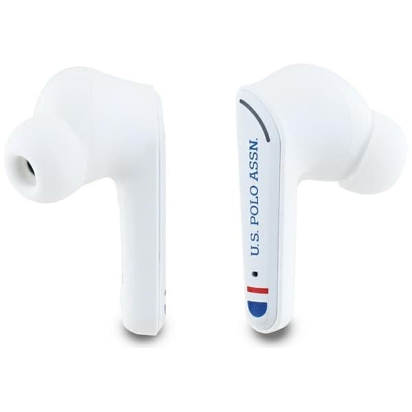 US Polo TWS In-Ear Hörlurar DH Logo - Vit Vit