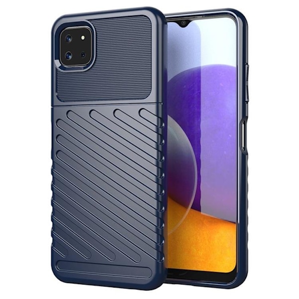 Thunder Flexible Skal Galaxy A22 - Sininen Blue