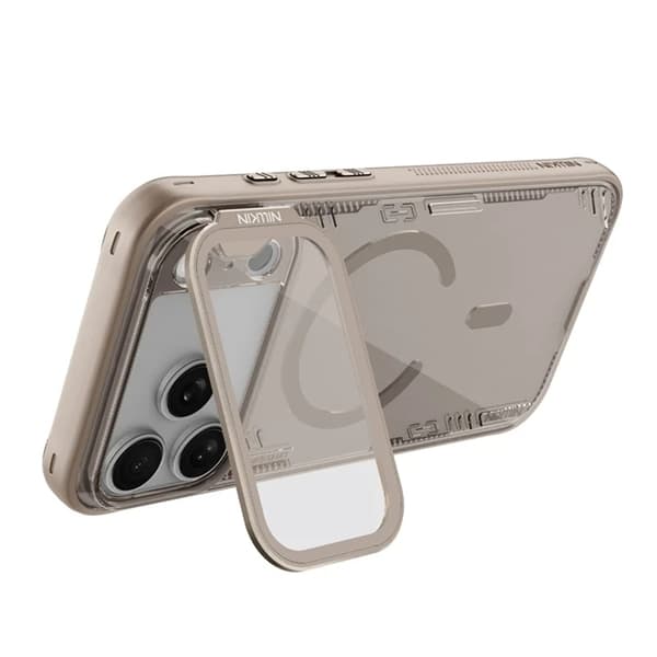 NILLKIN Mobilskal till iPhone 17 Pro Max Magsafe Iceblade Prop - Guld Guld