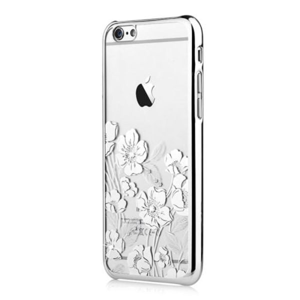 Devia skal med Swarovski-stenar till iPhone 6 / 6S  - Silver Silver