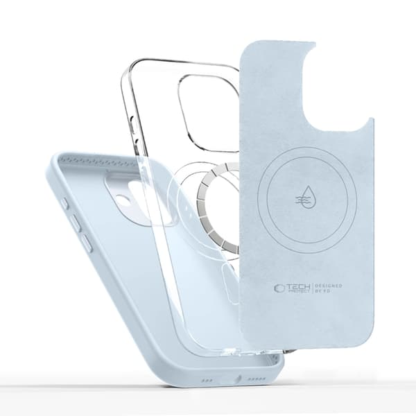 Tech-Protect telefontaske til iPhone 17 Magsafe Uniq - Mist Blue Blå