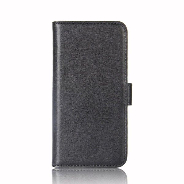 Ægte Split Wallet Cover til OnePlus Nord N100 - Sort Black