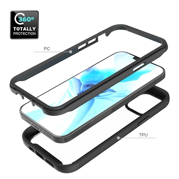 Skal till iPhone 12 Pro Max - Svart Svart