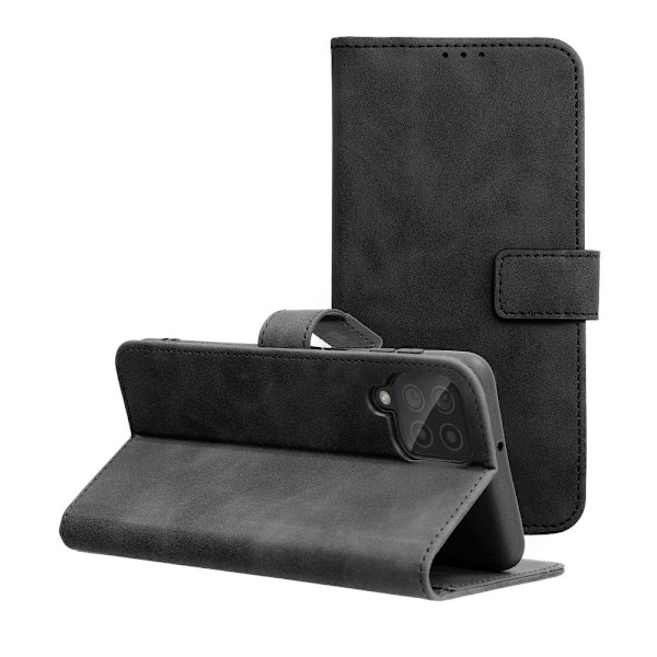 Forcell Galaxy A22 4G Kotelo Tender - Musta Black