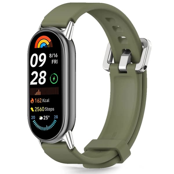 Tech-Protect Xiaomi Smart Band 8/9/10/NFC Armband Icon Classic Grön