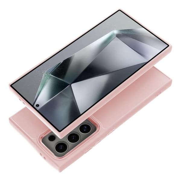 Mobilskal till Galaxy S25 Plus Frame - Powder Rosa Rosa