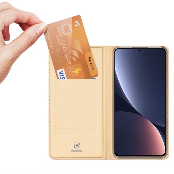 Dux Ducis Xiaomi 13 Pro Wallet Case Skin Series - Guld