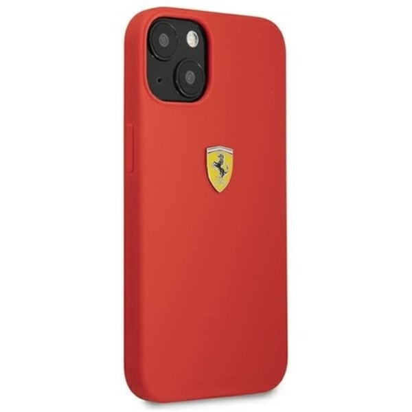 Ferrari Silicone Skal iPhone 13 mini - Röd Röd