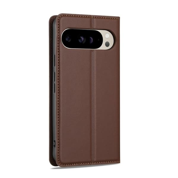 LC.IMEEKE L1 Series Google Pixel 9 Pro XL Plånboksfodral Konstläder - Brun