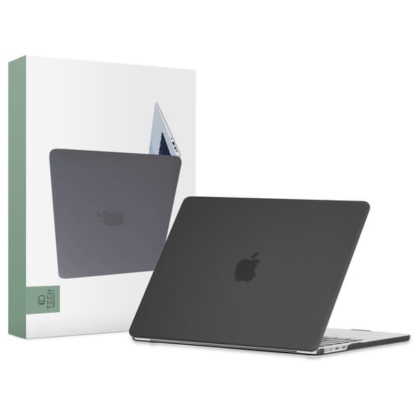 Macbook Air 13.6" M2 2022 Taske Smartshell - Mat Sort Black