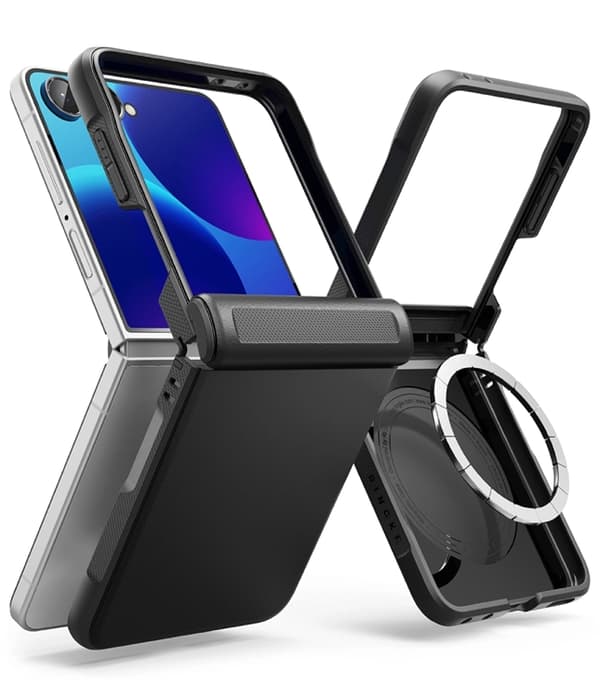Ringke Mobilskal För Galaxy Z Flip 8 Magsafe Onyx Flap - Svart
