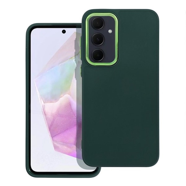 Galaxy A35 Mobilskal Frame - Grøn Grön