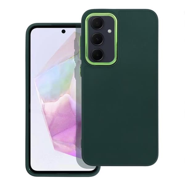 Galaxy A35 -puhelimen kuori Frame - Vihreä Grön