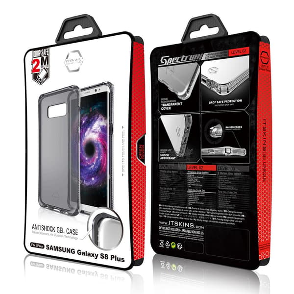 Itskins Spectrum Cover til Samsung Galaxy S8 - Sort Black