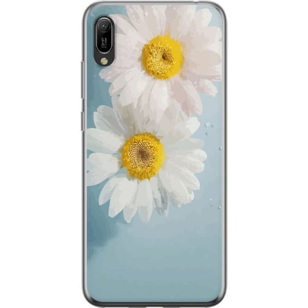 Mobilcover til Huawei Y6 Pro (2019) med Sommerblomster