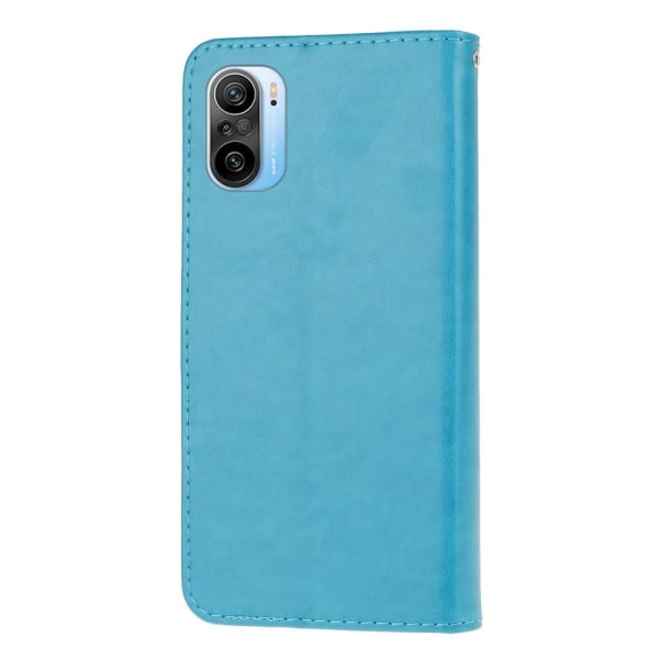Butterfly Plånboksfodral till Xiaomi Mi 11 - Blå Blå
