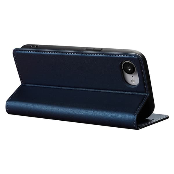 LC.IMEEKE L1 Series iPhone 16e Plånboksfodral Konstläder - Blå
