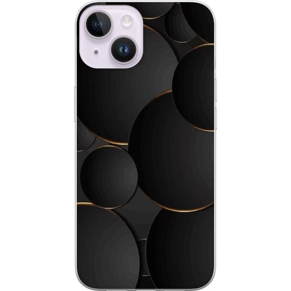 Mobilcover til Apple iPhone 15 Plus med Luksuriøse Cirkler