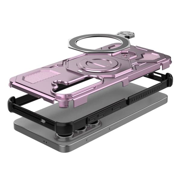 Mobilskal till Samsung Galaxy S26/S26 Pro Shockproof PC + TPU - Rosa Rosa