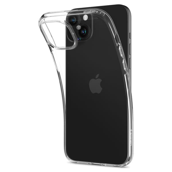 Spigen iPhone 15 Plus -kuori Liquid Crystal - läpinäkyvä Transparent