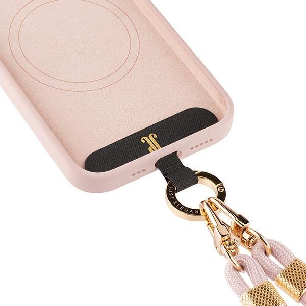 Just Elegance Mobilskal till iPhone 15 Pro MagSafe 2in1 - Rosé