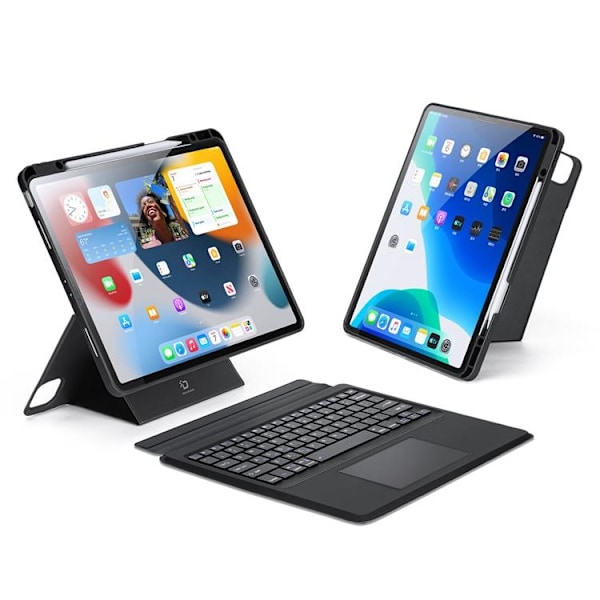 Dux Ducis iPad Pro 12.9 Skal Keyboard Bluetooth DK Series Svart
