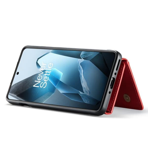 DG.MING M2 Series Mobilskal till OnePlus 13 PU + PC + TPU Röd