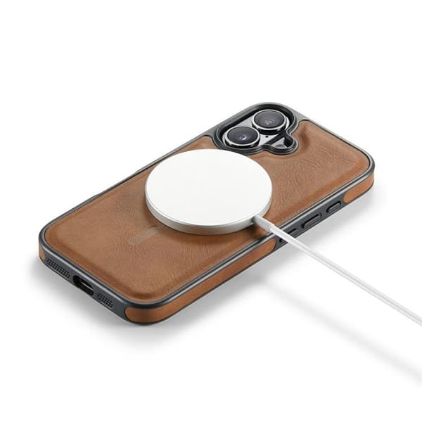 MAGKING Mobilskal till iPhone 17 MagSafe - Brun Brun