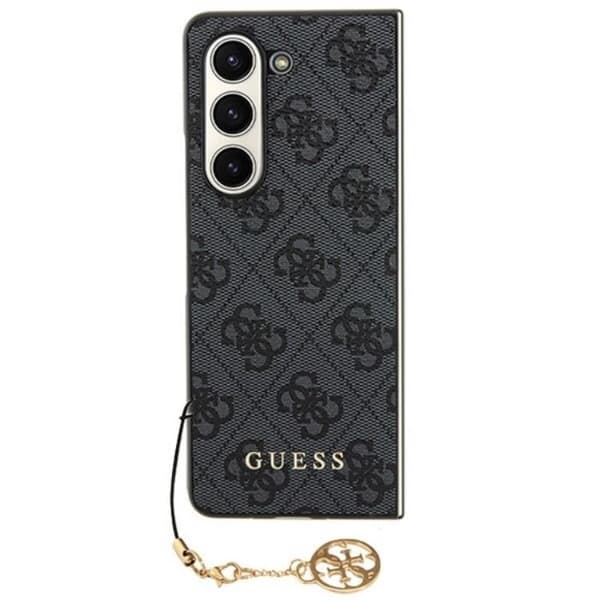 Guess Galaxy Z Fold 5 Mobilskal 4G Charms Collection - Grå Grå