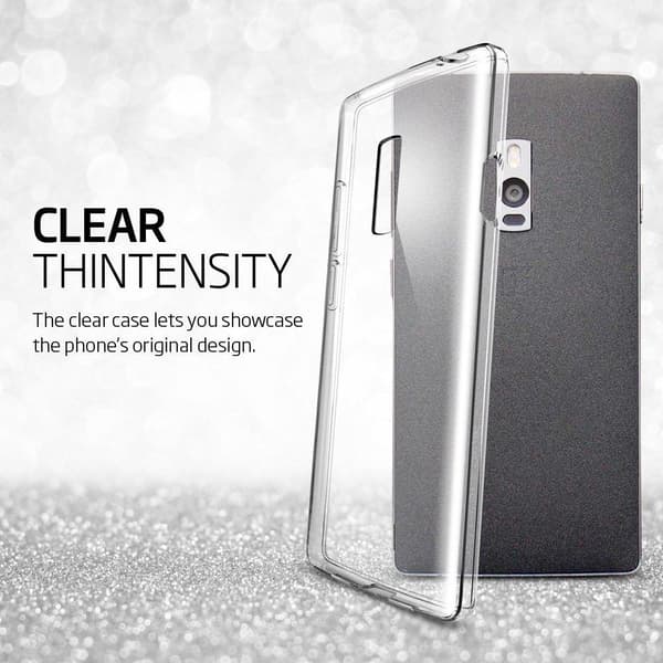 Spigen Liquid Crystal Skal till OnePlus 2 Transparent