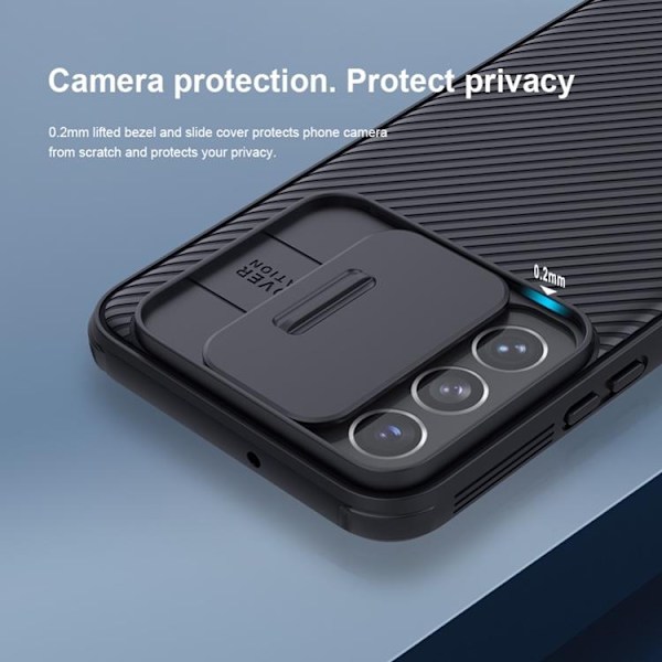 Nillkin Camshield Skal Galaxy S22 Plus 5G - Svart Svart