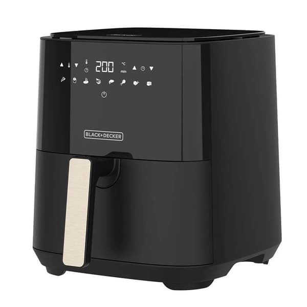 BLACK+DECK Air Fryer Sort 5L 1450W