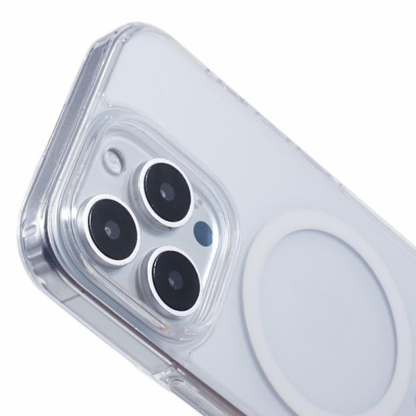 X-LEVEL Mobilskal till iPhone 16 Pro MagSafe PC+TPU Transparent