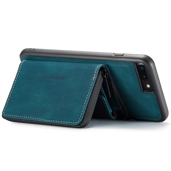 JEEHOOD Mobilskal till iPhone 7 Plus/8 Plus 2-i-1 Stöttålig Blå