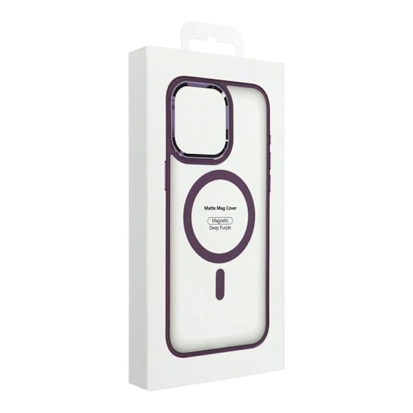 iPhone 15 Plus Mobilskal Magsafe Matte - Lila