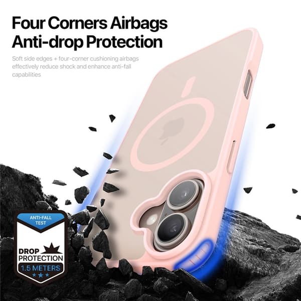 Dux Ducis Mobilskal till iPhone 17 MagSafe Yind - Ljusrosa Rosa