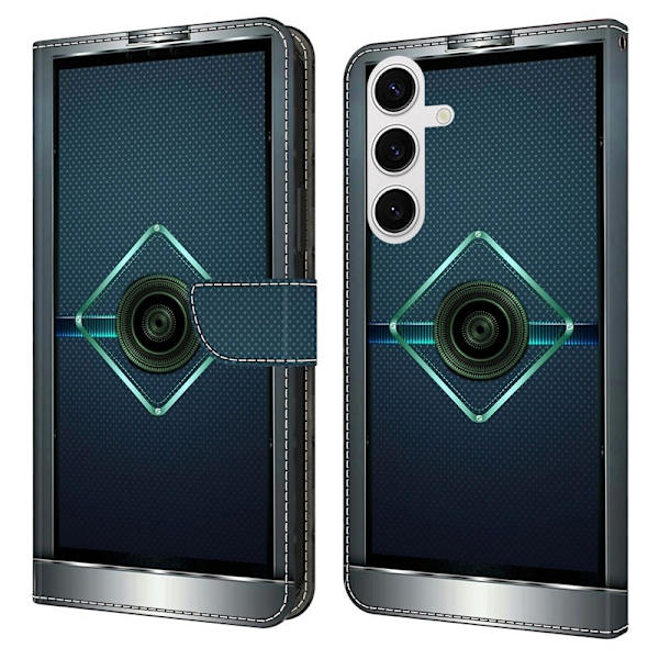 Samsung Galaxy S26 Plus Plånboksfodral Ställning Mönstertryck Konstläder