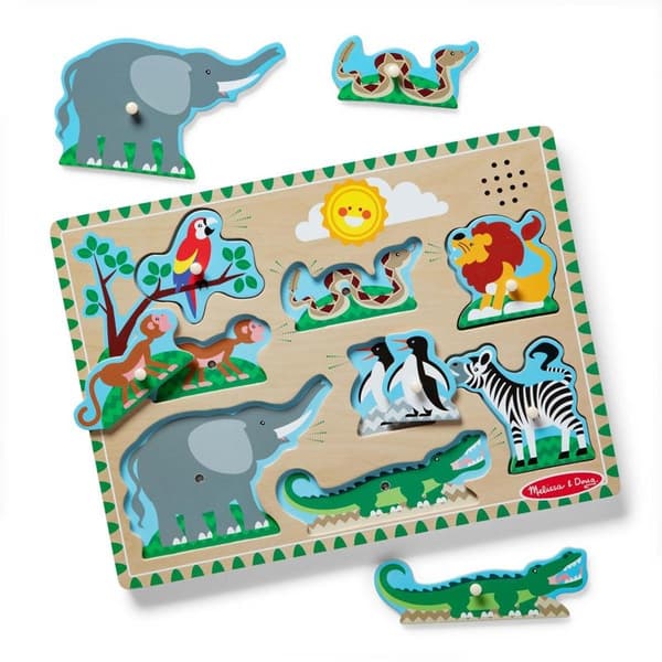 MND Sound Puzzle Zoo Dyr