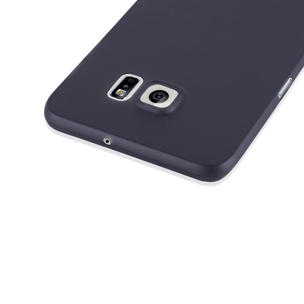 Boom Zero -kuori Samsung Galaxy S6 Edge+ - Musta Black