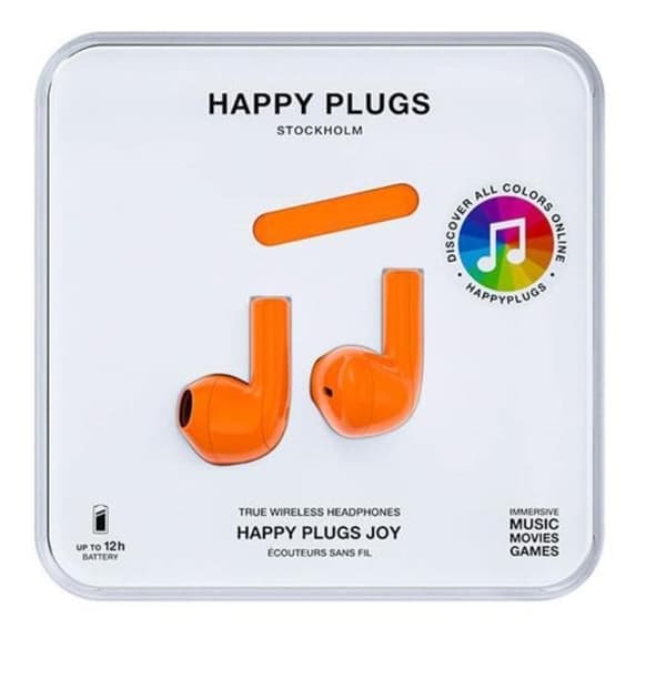Happy Plugs Joy -kuulokkeet In-Ear TWS - Orange Orange