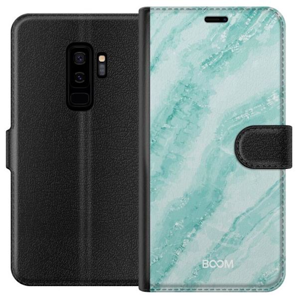 Plånboksfodral till Samsung Galaxy S9+ med Mint Marble